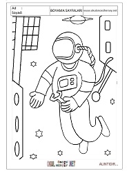 Astranot boyama sayfaları